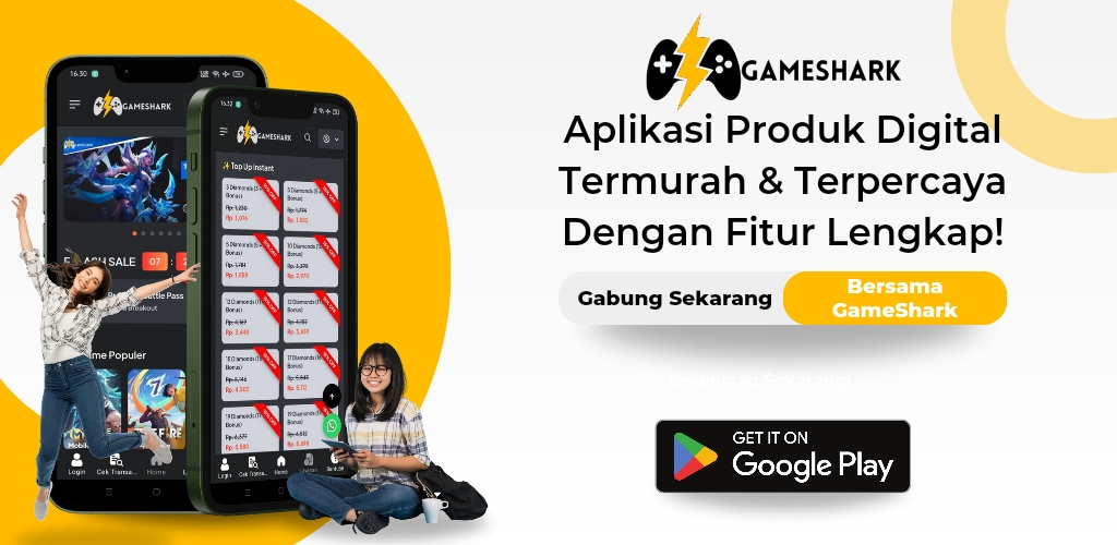 Cara Mudah Top up Game via Aplikasi GameShark